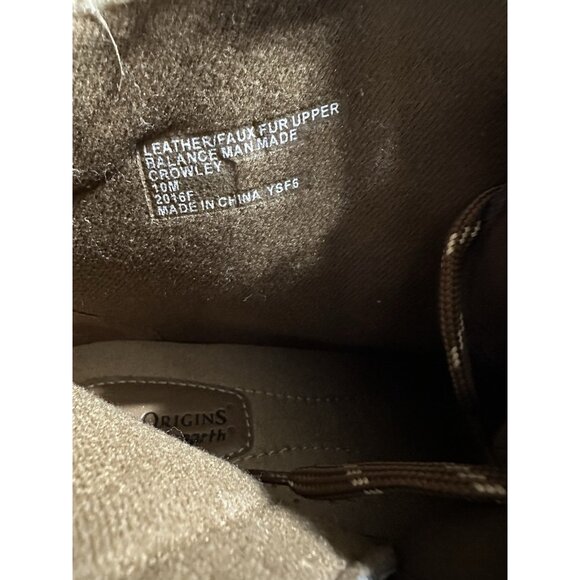 Earth Origins Suede Leather Boots Women Size 10M Crowley Brown - Picture 8 of 8